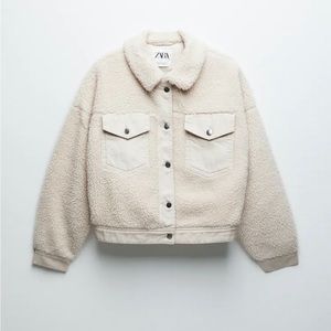 Zara Sherpa jacket
